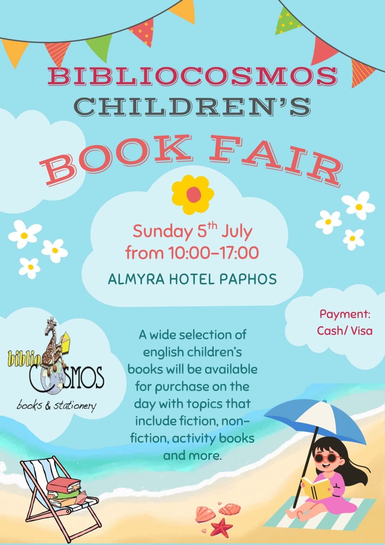 Bibliocosmos Children's Book Fair — Almyra Hotel, Paphos